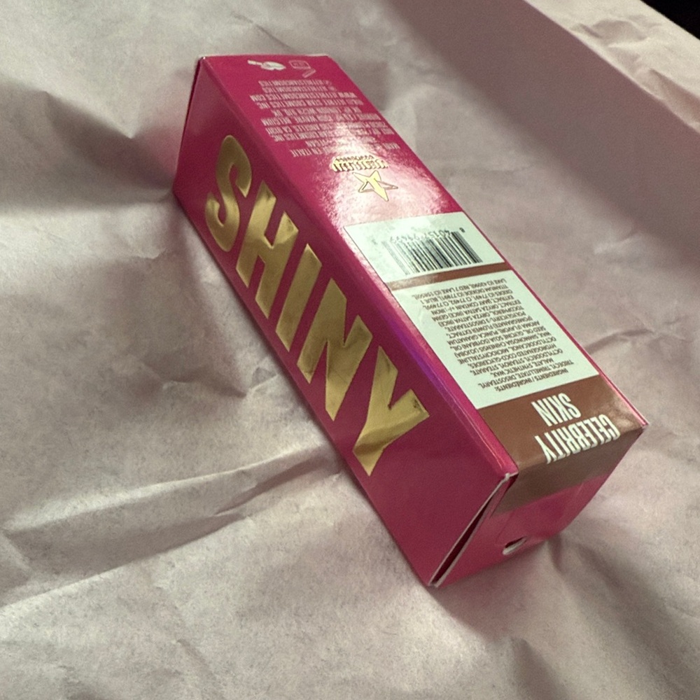 Jeffree Star SHINY TRAP Velour Lipstick - CELEBRITY SKIN Soft Nude - NIB -SEALED - Picture 3 of 3